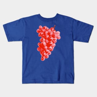 Minimalist Abstract Nature Art #54 Grapes Kids T-Shirt